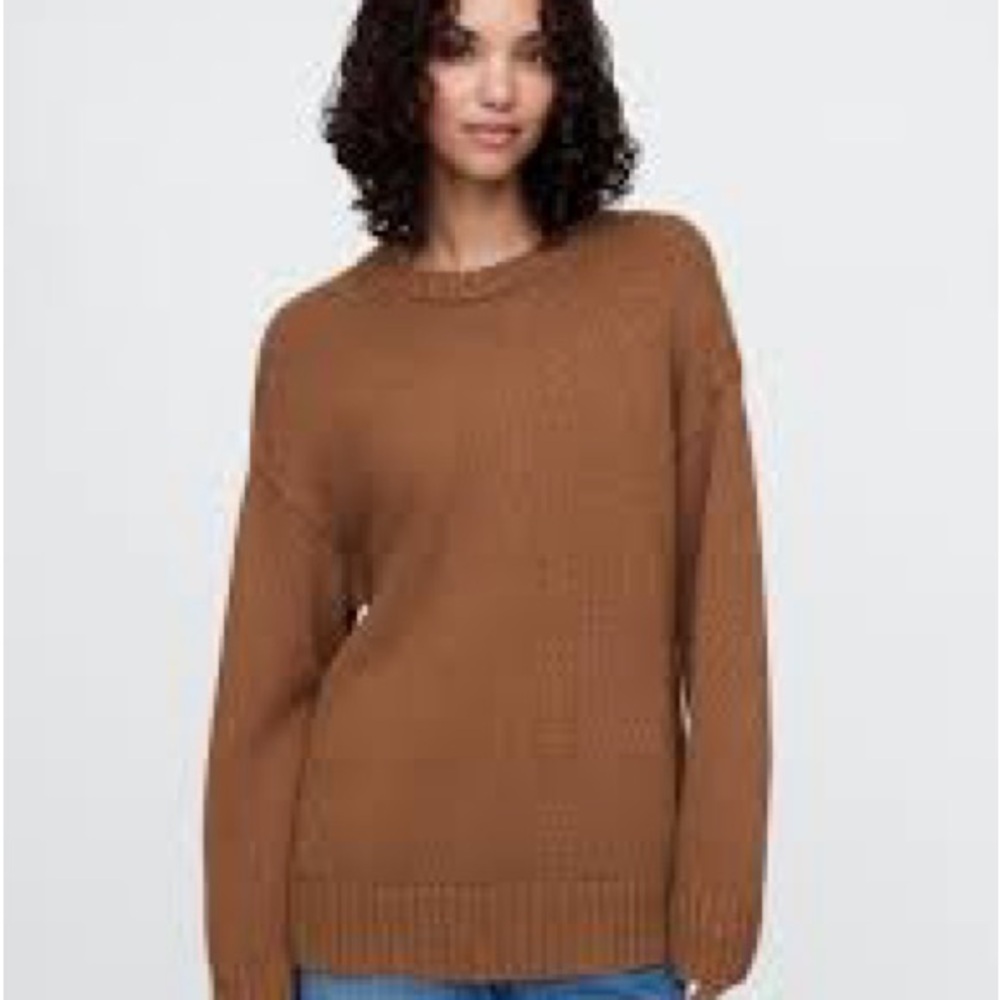 GAP - 100% Cotton Oversize Boyfriend Sweater
